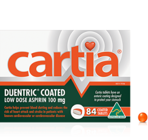 Cartia Duentric coated LDA pack