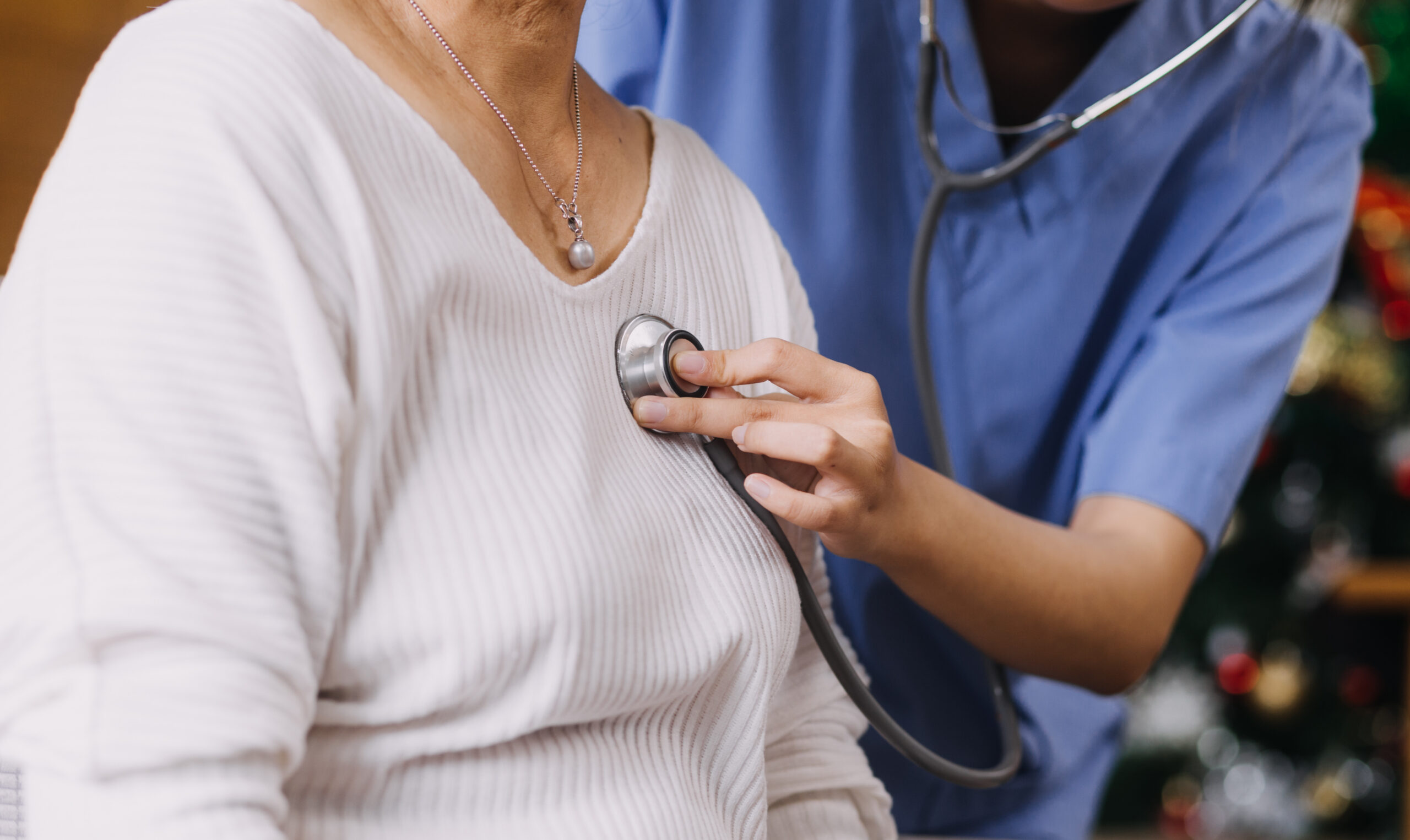 Homecare nursing service and elderly people cardiology healthcar